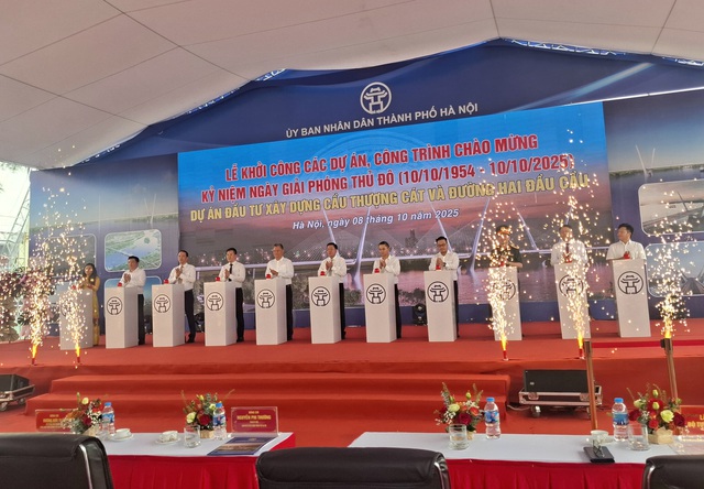 Hà Nội: Khởi công xây dựng cầu Thượng Cát với biểu tượng cánh chim hòa bình- Ảnh 2.