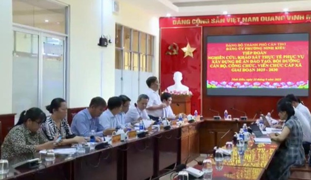 Trường Chính trị TP Cần Thơ khảo sát nhu cầu đào tạo, bồi dưỡng cán bộ cấp xã- Ảnh 3. Trường Chính trị TP Cần Thơ khảo sát nhu cầu đào tạo, bồi dưỡng cán bộ cấp xã- Ảnh 3.