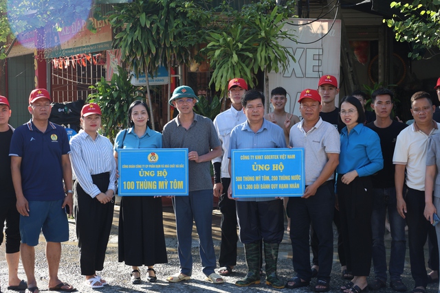 Các cấp công đoàn tỉnh Bắc Ninh chung tay hỗ trợ đồng bào bị ảnh hưởng bởi bão lũ- Ảnh 3. Các cấp công đoàn tỉnh Bắc Ninh chung tay hỗ trợ đồng bào bị ảnh hưởng bởi bão lũ- Ảnh 3.