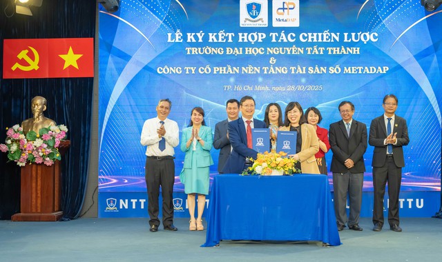 Nền tảng Tài sản số MetaDAP xây dựng “Sàn ý tưởng sáng tạo” khởi nghiệp tại Đại học Nguyễn Tất Thành- Ảnh 1. Nền tảng Tài sản số MetaDAP xây dựng “Sàn ý tưởng sáng tạo” khởi nghiệp tại Đại học Nguyễn Tất Thành- Ảnh 1.