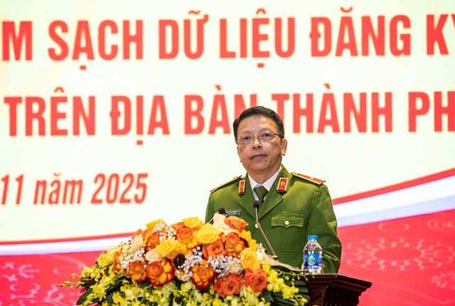 Hà Nội: Triển khai Kế hoạch cao điểm 60 ngày - đêm làm sạch, số hóa gần 8 triệu dữ liệu phương tiện- Ảnh 1.