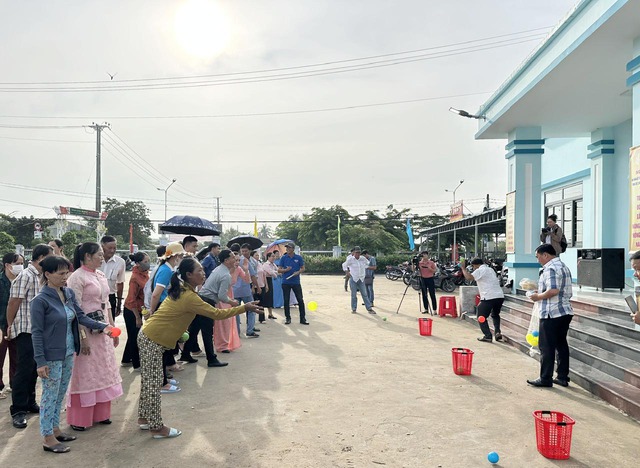 An Giang: Liên khu dân cư xã Vĩnh Thuận tổ chức Ngày hội Đại đoàn kết toàn dân tộc- Ảnh 1.