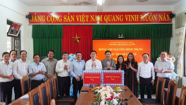 Thành phố Huế: Kiểm tra tiến độ đầu tư xây dựng trường phổ thông nội trú liên cấp tại các xã A Lưới- Ảnh 3.