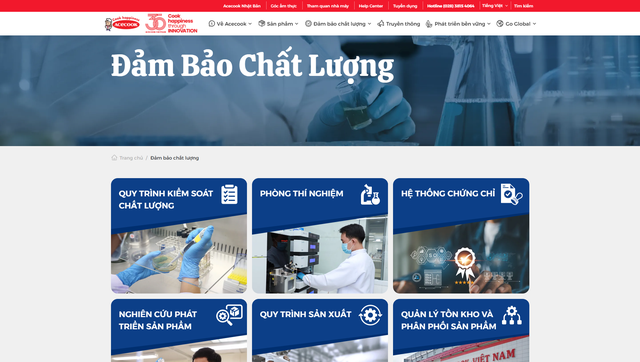 ACECOOK Việt Nam ra mắt website mới nhân dịp kỷ niệm 30 năm ngày bán hàng đầu tiên- Ảnh 3.