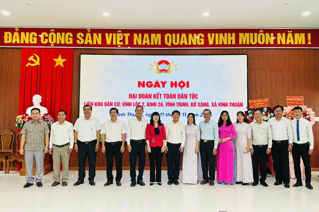An Giang: Liên khu dân cư xã Vĩnh Thuận tổ chức Ngày hội Đại đoàn kết toàn dân tộc- Ảnh 7.