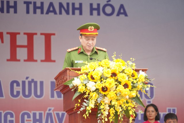 Thanh Hóa: Hơn 200 thành viên Tổ liên gia an toàn PCCC thi tài nghiệp vụ năm 2025- Ảnh 7.