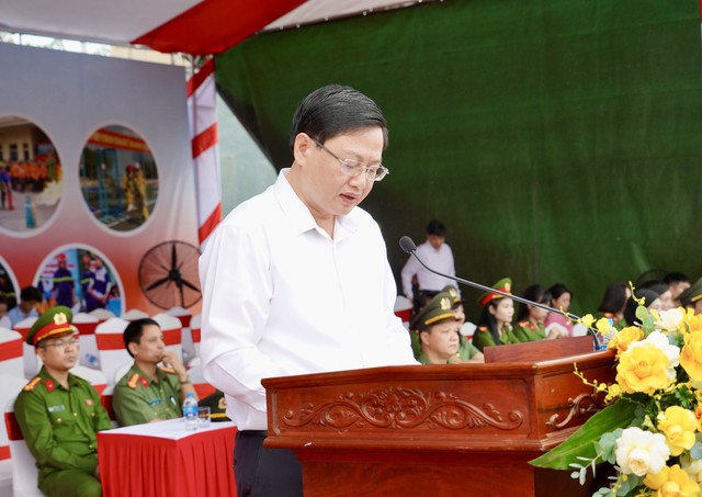 Thanh Hóa: Hơn 200 thành viên Tổ liên gia an toàn PCCC thi tài nghiệp vụ năm 2025- Ảnh 2.