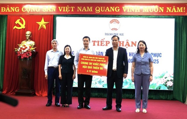 Thanh Hóa hướng về miền Trung ruột thịt: Hỗ trợ TP Huế 3 tỷ đồng khắc phục hậu quả thiên tai- Ảnh 1.