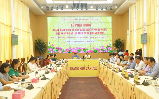 TP Cần Thơ: Phát động Tháng hành động vì bình đẳng giới- Ảnh 1.