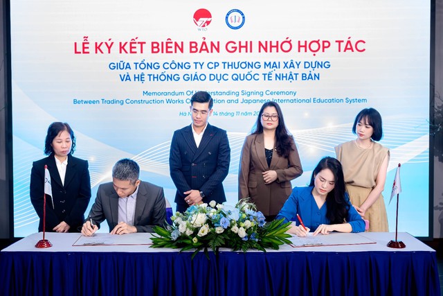 Tổng công ty WTO và JIES ký kết biên bản ghi nhớ hợp tác cung cấp dịch vụ Trường Mầm non Nhật Bản - Hinode- Ảnh 1.