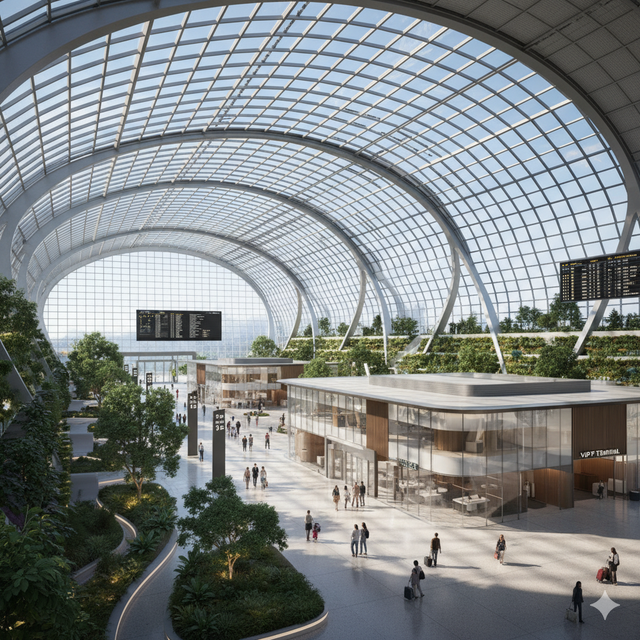 Đây sẽ là sân bay 5 sao lọt top 10 thế giới, cách Nội Bài chỉ hơn 40km?- Ảnh 7.