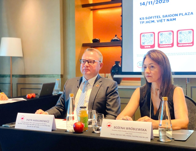 Hợp tác thương mại Việt Nam - Ba Lan trong 6 tháng đầu năm 2025 vượt 115 triệu Euro- Ảnh 2. Hợp tác thương mại Việt Nam - Ba Lan trong 6 tháng đầu năm 2025 vượt 115 triệu Euro- Ảnh 2.