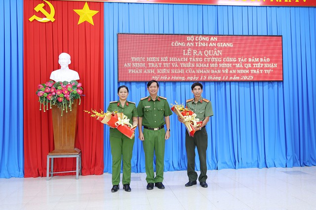 Công an tỉnh An Giang triển khai mô hình mã QR - tiếp nhận phản ánh, kiến nghị về ANTT- Ảnh 3. Công an tỉnh An Giang triển khai mô hình mã QR - tiếp nhận phản ánh, kiến nghị về ANTT- Ảnh 3.