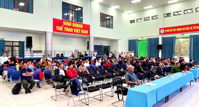 Tập huấn nâng cao trình độ chuyên môn cho cán bộ, huấn luyện viên, vận động viên bắn súng năm 2025- Ảnh 4. Tập huấn nâng cao trình độ chuyên môn cho cán bộ, huấn luyện viên, vận động viên bắn súng năm 2025- Ảnh 4.