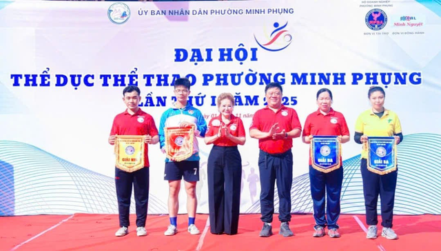 Phường Minh Phụng: Đại hội Thể dục Thể thao - Ngày hội của người dân- Ảnh 4. Phường Minh Phụng: Đại hội Thể dục Thể thao - Ngày hội của người dân- Ảnh 4.