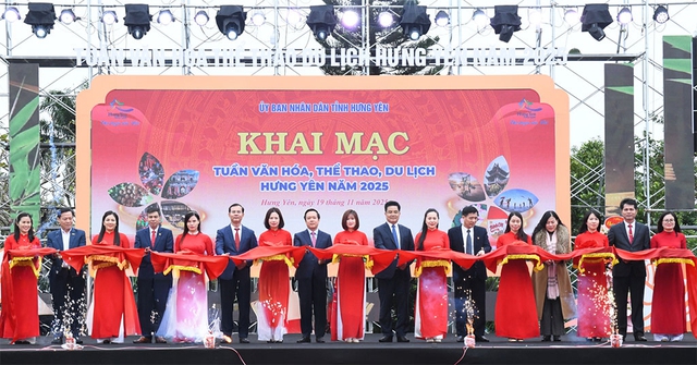 Khai mạc Tuần Văn hóa, Thể thao, Du lịch Hưng Yên năm 2025- Ảnh 1.