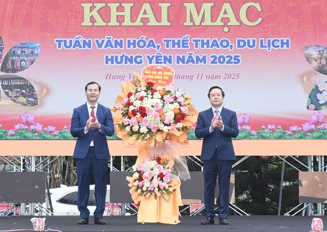 Khai mạc Tuần Văn hóa, Thể thao, Du lịch Hưng Yên năm 2025- Ảnh 2.