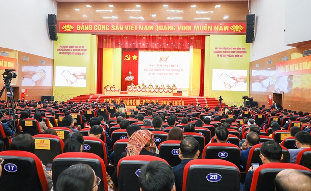 Đại hội MTTQ Nghệ An lần thứ XVI: Khơi dậy sức mạnh đại đoàn kết, hướng tới cực tăng trưởng quốc gia- Ảnh 1. Đại hội MTTQ Nghệ An lần thứ XVI: Khơi dậy sức mạnh đại đoàn kết, hướng tới cực tăng trưởng quốc gia- Ảnh 1.