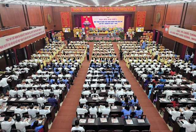 Khai mạc Đại hội đại biểu MTTQ Việt Nam TP Cần Thơ lần thứ I, nhiệm kỳ 2025-2030- Ảnh 1. Khai mạc Đại hội đại biểu MTTQ Việt Nam TP Cần Thơ lần thứ I, nhiệm kỳ 2025-2030- Ảnh 1.