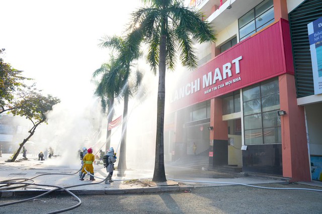 Phường Sơn Tây diễn tập phương án phòng cháy chữa cháy tại chợ Nghệ- Ảnh 2.