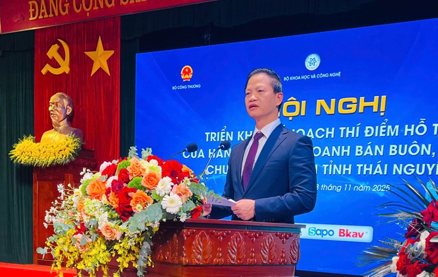 Thái Nguyên khởi động Chương trình thí điểm hỗ trợ hộ kinh doanh chuyển đổi số- Ảnh 2.