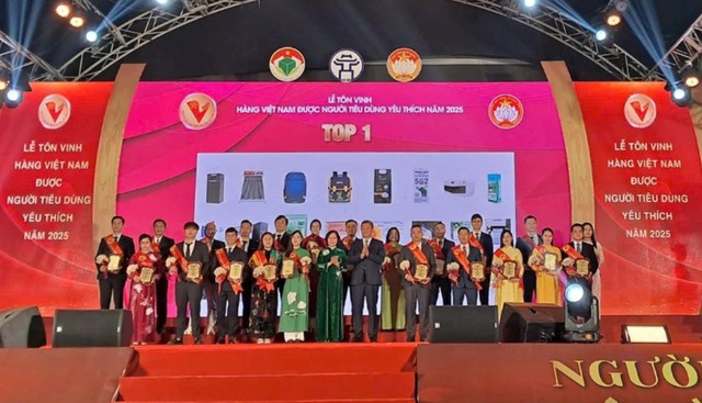 Hà Nội: Vinh danh 150 sản phẩm hàng Việt Nam được người tiêu dùng yêu thích- Ảnh 1.