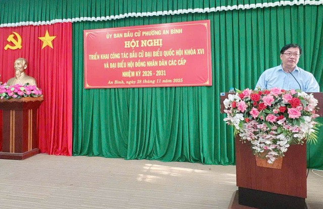 Cần Thơ: Ủy ban bầu cử phường An Bình triển khai công tác bầu cử ĐBQH khóa XVI- Ảnh 5.