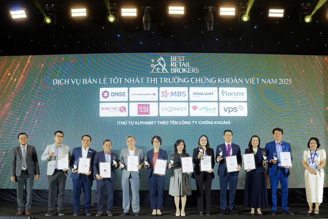 Công bố bảng xếp hạng dịch vụ bán lẻ tốt nhất thị trường chứng khoán Việt Nam- Ảnh 1.