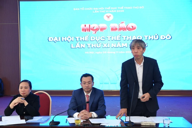 Đại hội Thể dục Thể thao Thủ đô lần thứ XI năm 2025 sẽ diễn ra trong 42 ngày- Ảnh 1. Đại hội Thể dục Thể thao Thủ đô lần thứ XI năm 2025 sẽ diễn ra trong 42 ngày- Ảnh 1.