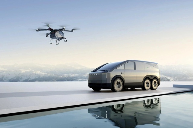 Chính thức khởi động dây chuyền sản xuất xe bay đầu tiên trên thế giới- Ảnh 2. Chính thức khởi động dây chuyền sản xuất xe bay đầu tiên trên thế giới- Ảnh 2.