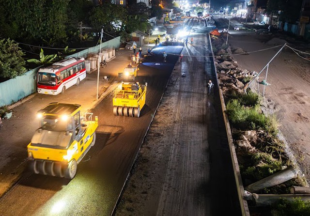 Hà Nội đẩy nhanh tiến độ, hoàn thành tuyến Vành đai 2,5 trong quý I/2026- Ảnh 1.