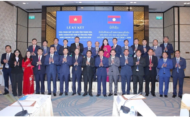 Thanh Hóa - Hủa Phăn ký kết Thỏa thuận hợp tác giai đoạn 2026-2030- Ảnh 3.