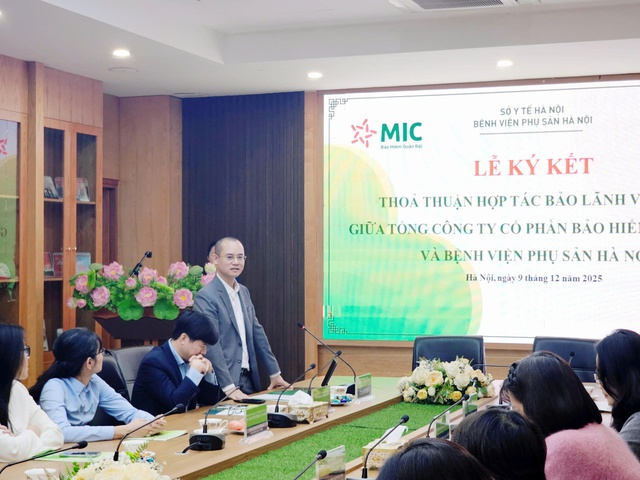Bảo hiểm Quân đội (MIC) và Bệnh viện Phụ sản Hà Nội ký kết hợp tác bảo lãnh viện phí: Bước tiến mới trong bảo lãnh viện phí thai sản- Ảnh 3.