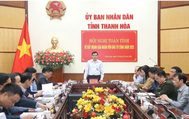 Thanh Hóa: Đứng thứ 3 toàn quốc về giải ngân vốn đầu tư công- Ảnh 1. Thanh Hóa: Đứng thứ 3 toàn quốc về giải ngân vốn đầu tư công- Ảnh 1.