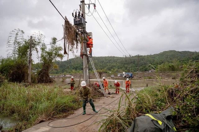 EVNCPC đảm bảo "khôi phục nhà đến đâu, điện có tới đó" trong Chiến dịch Quang Trung- Ảnh 1. EVNCPC đảm bảo "khôi phục nhà đến đâu, điện có tới đó" trong Chiến dịch Quang Trung- Ảnh 1.