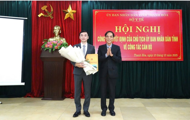 Sở Y tế Thanh Hóa có tân Phó Giám đốc- Ảnh 2.