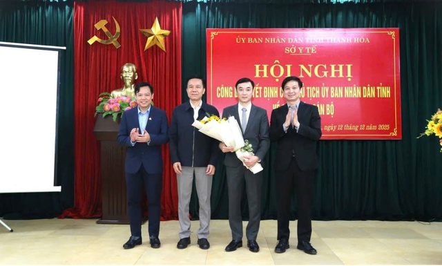 Sở Y tế Thanh Hóa có tân Phó Giám đốc- Ảnh 1.