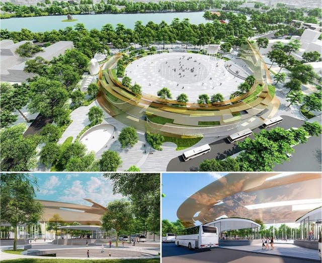 Quảng trường phía đông hồ Hoàn Kiếm chính thức bước vào giai đoạn tăng tốc- Ảnh 1. Quảng trường phía đông hồ Hoàn Kiếm chính thức bước vào giai đoạn tăng tốc- Ảnh 1.