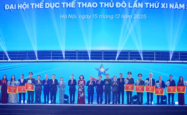 Khai mạc Đại hội Thể dục thể thao Thủ đô lần thứ XI năm 2025- Ảnh 8. Khai mạc Đại hội Thể dục thể thao Thủ đô lần thứ XI năm 2025- Ảnh 8.