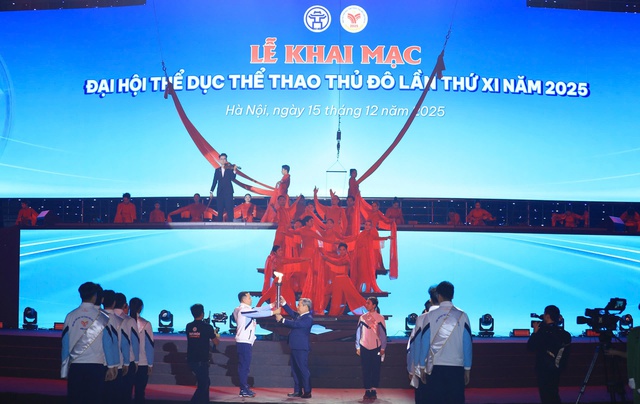 Khai mạc Đại hội Thể dục thể thao Thủ đô lần thứ XI năm 2025- Ảnh 7. Khai mạc Đại hội Thể dục thể thao Thủ đô lần thứ XI năm 2025- Ảnh 7.