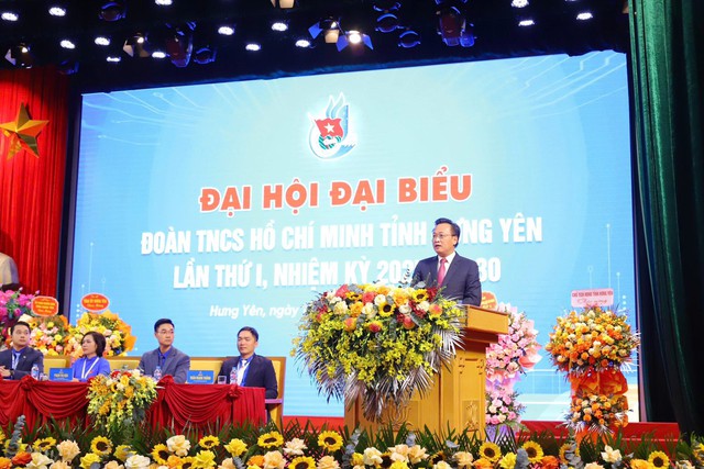 Đại hội đại biểu Đoàn TNCS Hồ Chí Minh tỉnh Hưng Yên lần thứ I, nhiệm kỳ 2025 - 2030- Ảnh 2.
