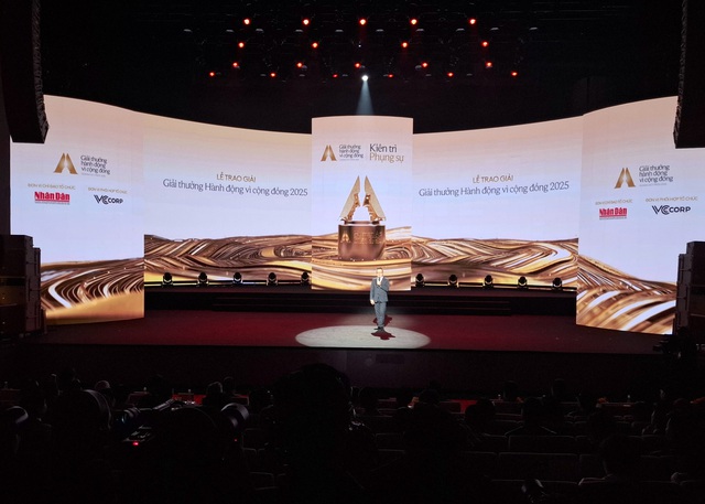 Trao Giải thưởng “Hành động vì Cộng đồng 2025”: Tôn vinh các nghĩa cử cao đẹp- Ảnh 2.