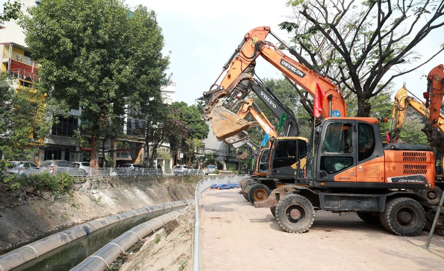 Khởi công Dự án Cải tạo, chỉnh trang, tái thiết công viên tuyến hai bên sông Tô Lịch- Ảnh 2.