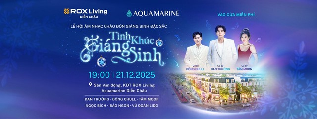 “Tình khúc Giáng Sinh” - lễ hội âm nhạc gắn kết cộng đồng tại Diễn Châu- Ảnh 1.