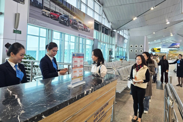 Cảng Hàng không Quốc tế Vinh chính thức khai thác trở lại- Ảnh 1.