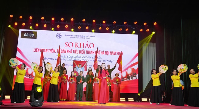 Chung khảo Liên hoan "Thôn, tổ dân phố văn hóa tiêu biểu" Hà Nội diễn ra ngày 6/12- Ảnh 1.