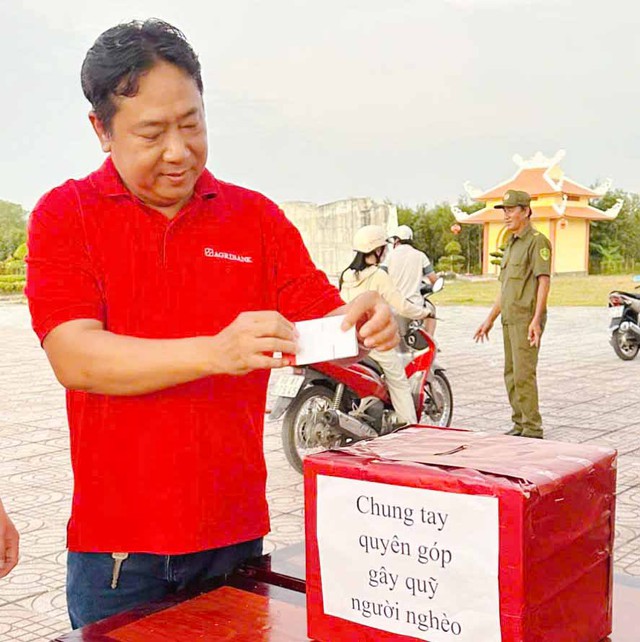 Agribank chi nhánh Vĩnh Thuận Kiên Giang II tham gia đi bộ gây quỹ “Vì người nghèo”- Ảnh 2.