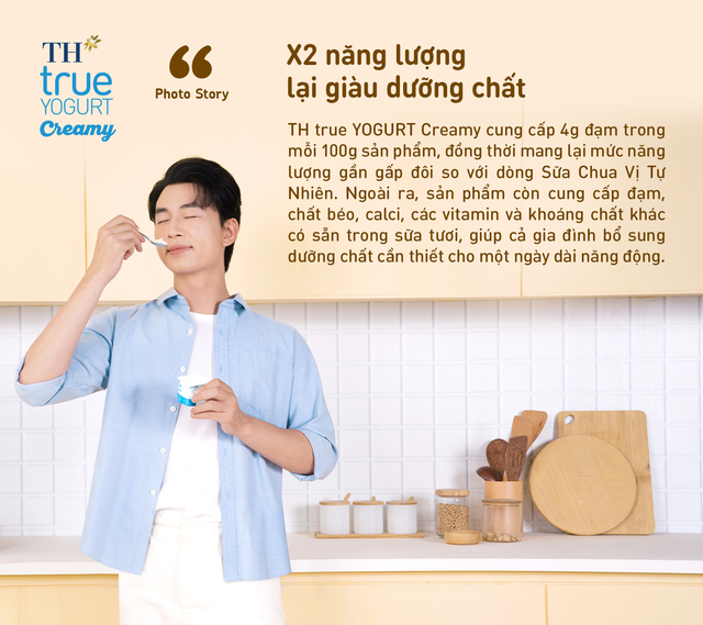 TH true YOGURT Creamy - Món tráng miệng không thể thiếu cho bữa ngon trọn vẹn- Ảnh 3.