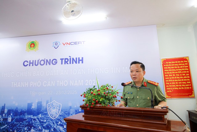 TP Cần Thơ: Diễn tập thực chiến bảo đảm an ninh mạng, an toàn thông tin mạng- Ảnh 2.