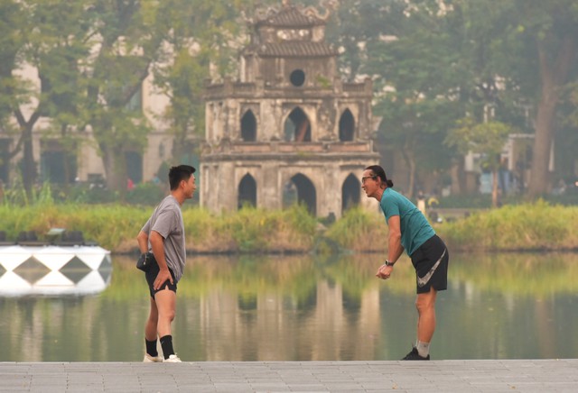 Hà Nội thức giấc cùng nhịp thở thể dục, thể thao- Ảnh 1.